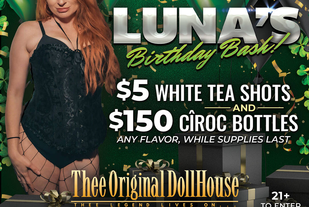 thee original dollhouse luna's birthday bash