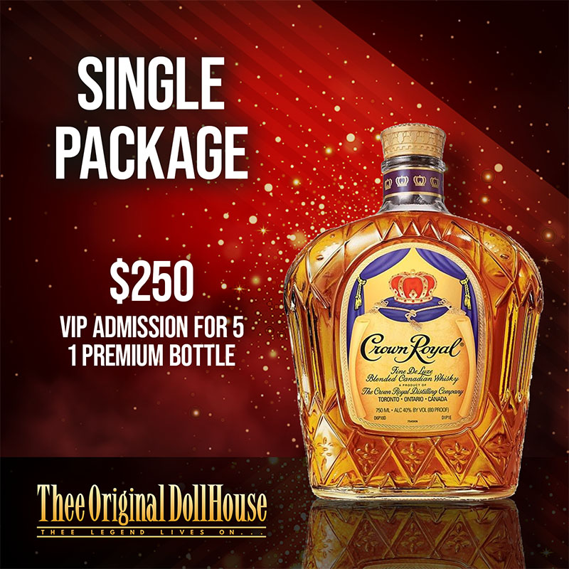 dollhouse single bottle package