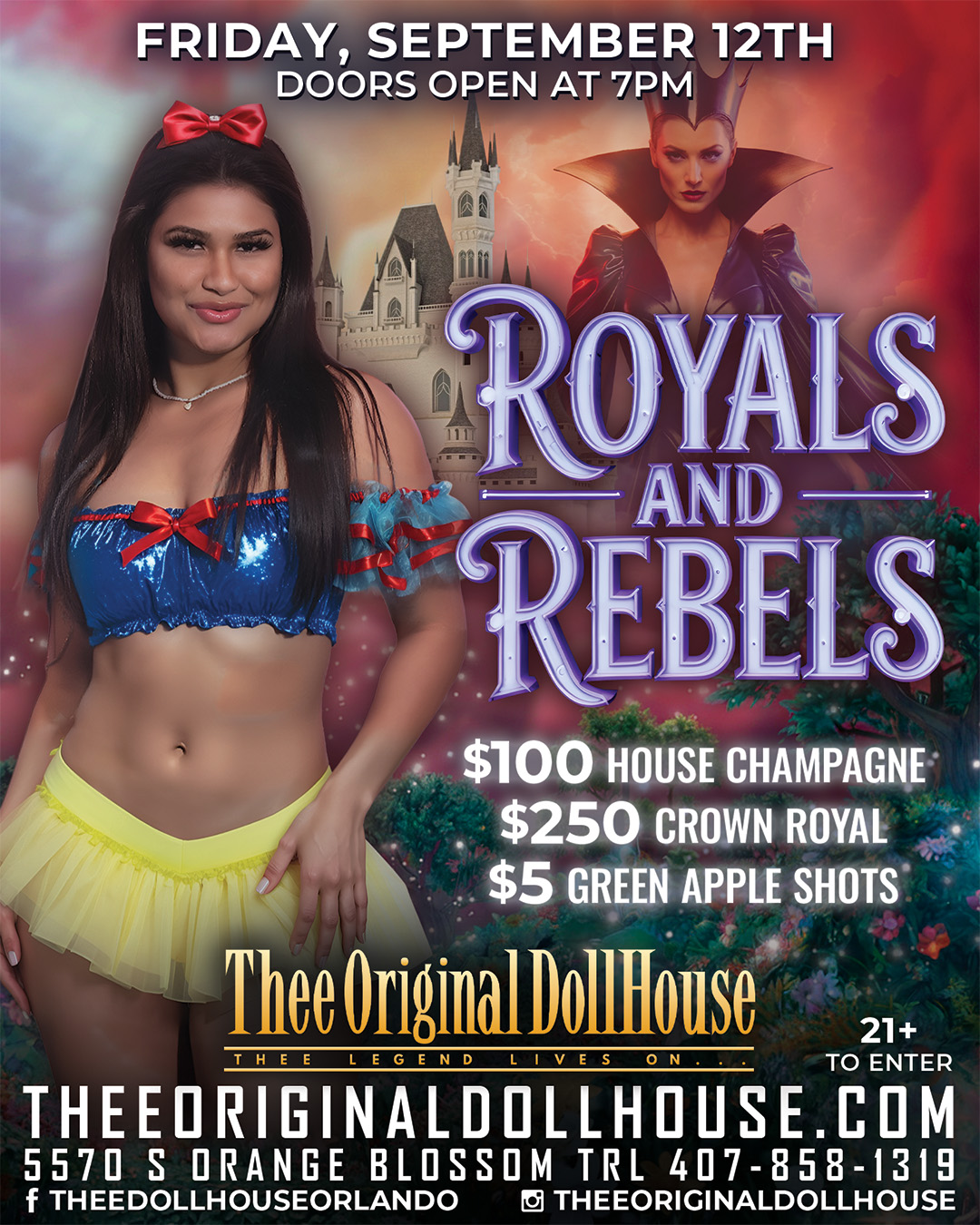 dollhouse royals and rebels party