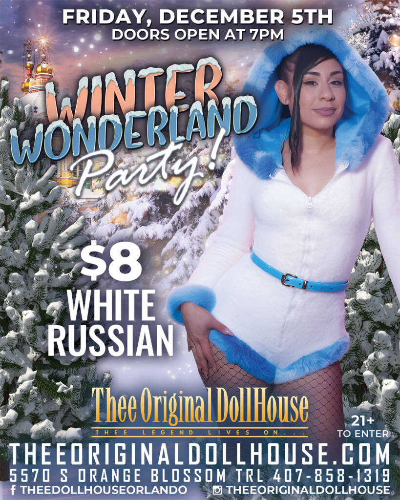 Dollhouse Winter Wonderland party