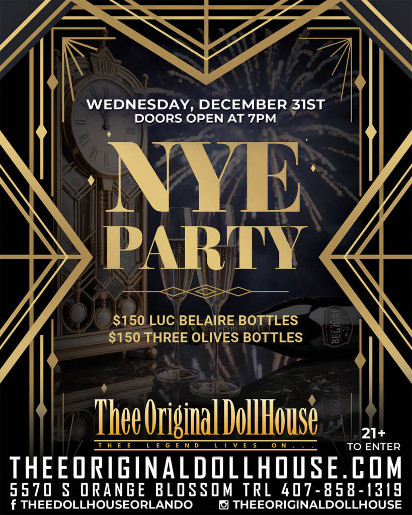 Gatsby New Year's Eve at Dollhouse