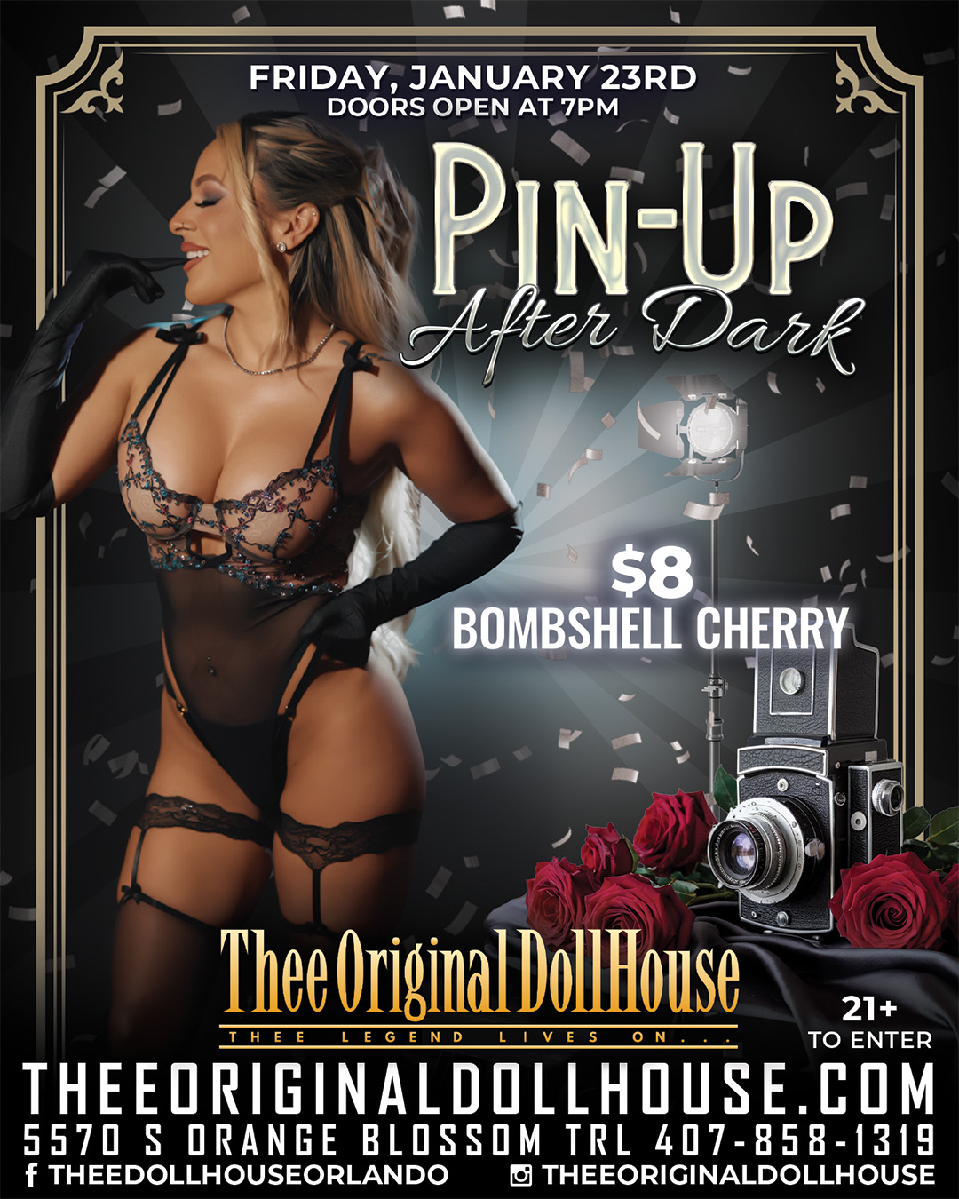 pinup party pin-up party at thee dollhouse