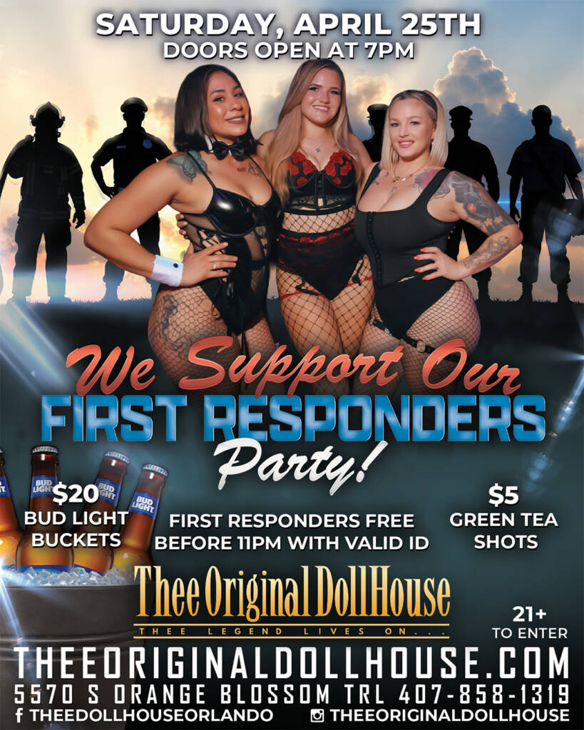 we support our first responders party
