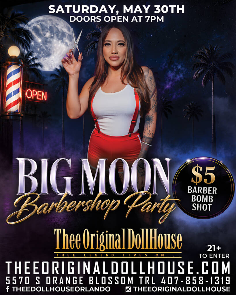 big moon barbershop party