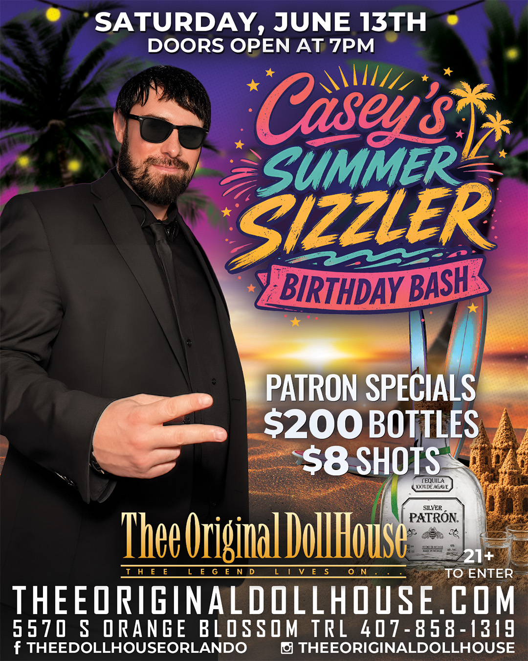 casey's summer sizzler birthday