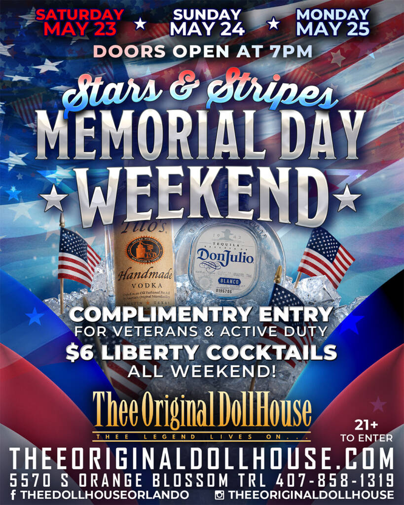 stars & stripes memorial day weekend party