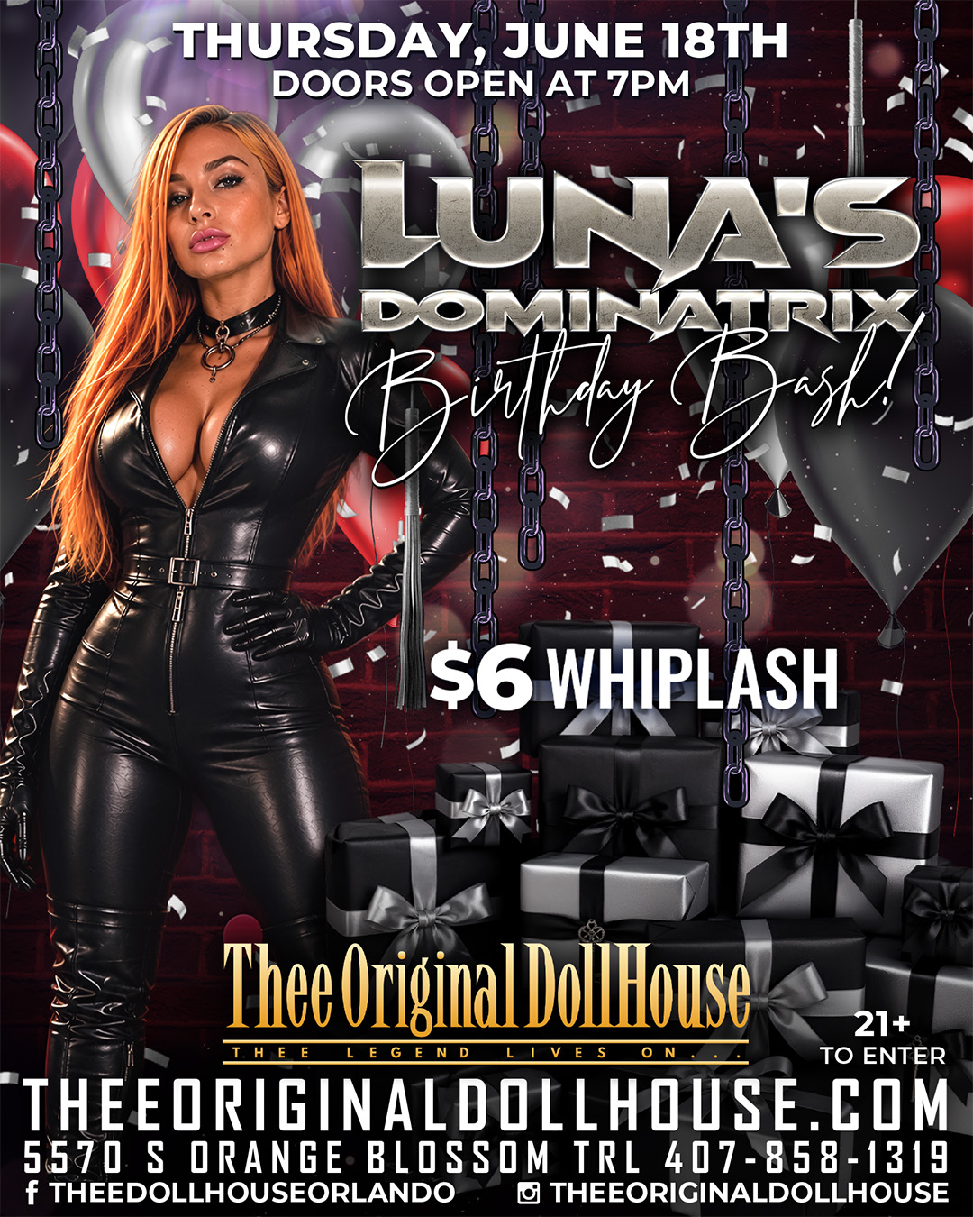 luna's dominatrix birthday