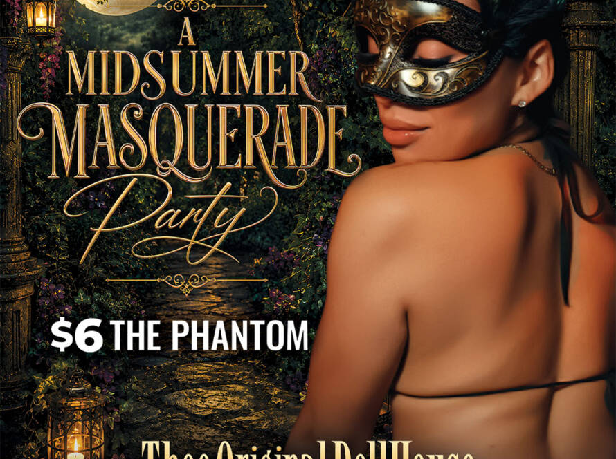 midsummer masquerade party at dollhouse