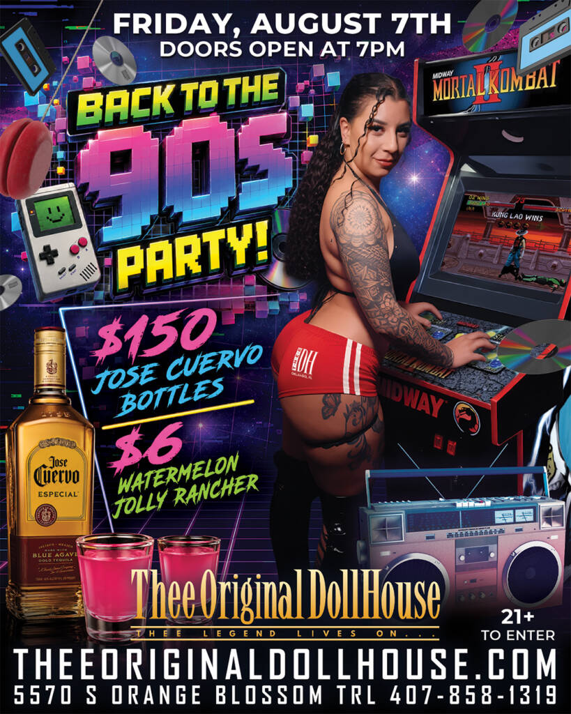 back to the 90s party orlando