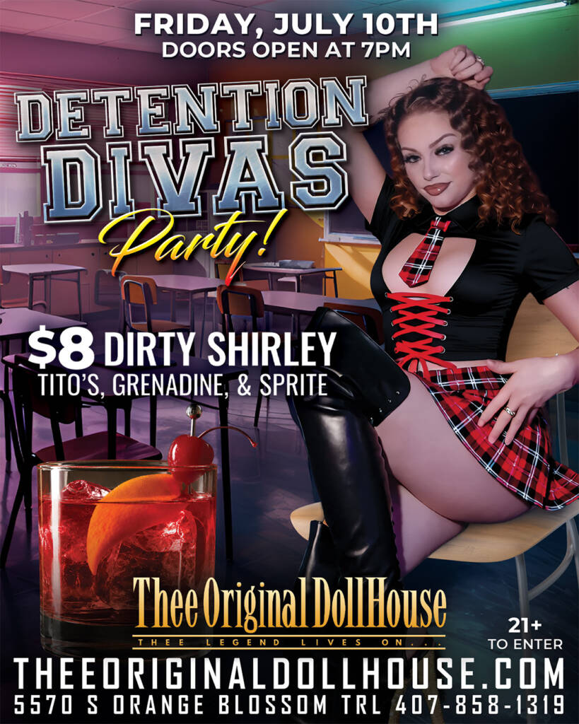 detention divas party at dollhouse