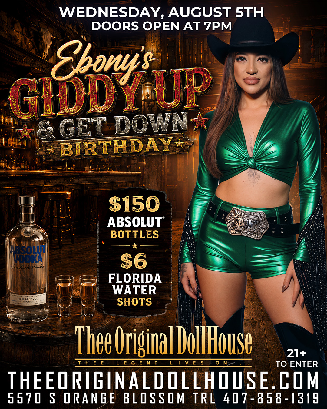 Ebony's Giddy Up and get down birthday party