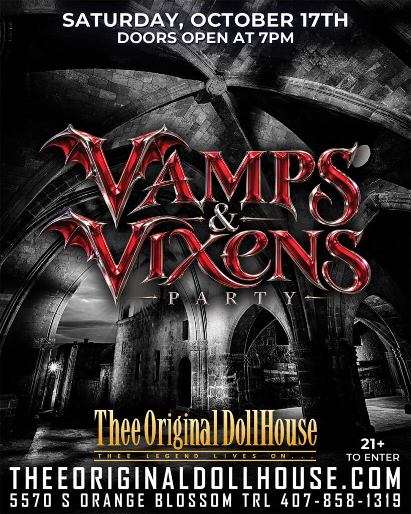 vamps and vixens party at thee original dollhouse